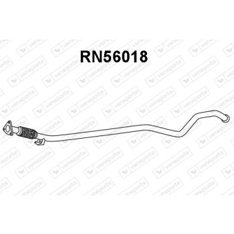 Tuyau d'échappement VENEPORTE [RN56018]