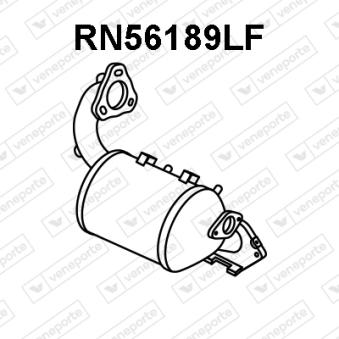 Filtre à particules / à suie, échappement VENEPORTE [RN56189LF]