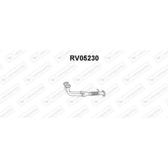 Tuyau d'échappement VENEPORTE OEM GEX33541