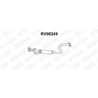 Silencieux avant VENEPORTE OEM WCE105260