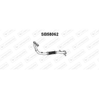 Tuyau d'échappement VENEPORTE [SB58062]