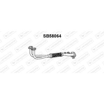 Tuyau d'échappement VENEPORTE [SB58064]