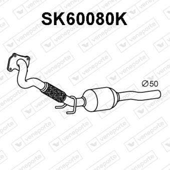 Catalyseur VENEPORTE OEM 6Q0254503A