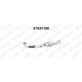 Catalyseur VENEPORTE [ST63118K]