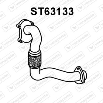 Tuyau d'échappement VENEPORTE [ST63133]