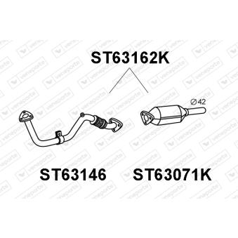 Catalyseur VENEPORTE OEM 6K0253058GX