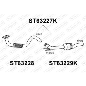 Catalyseur VENEPORTE [ST63227K]