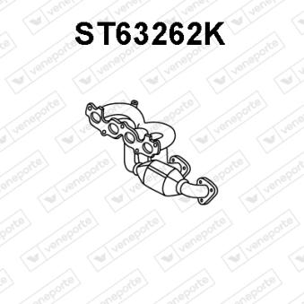 Catalyseur en coude VENEPORTE OEM 06F253052X