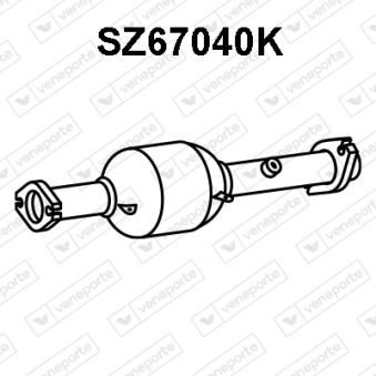Catalyseur VENEPORTE OEM 1425079GA0