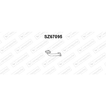 Tuyau d'échappement VENEPORTE [SZ67095]