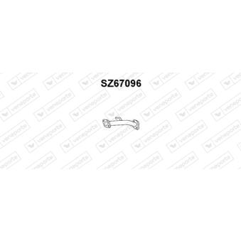 Tuyau d'échappement VENEPORTE [SZ67096]