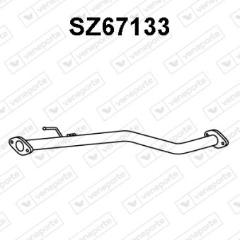 Tuyau d'échappement VENEPORTE [SZ67133]