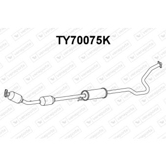 Catalyseur VENEPORTE [TY70075K]