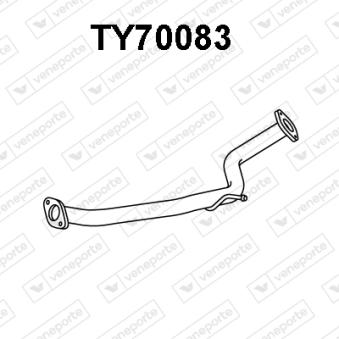 Tuyau d'échappement VENEPORTE OEM 1742022110 Tuyau d'échappement VENEPORTE OEM 1742022110