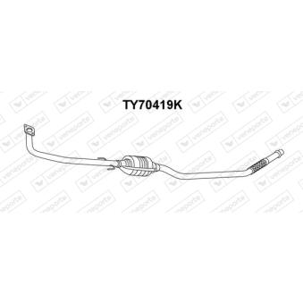Catalyseur VENEPORTE [TY70419K]