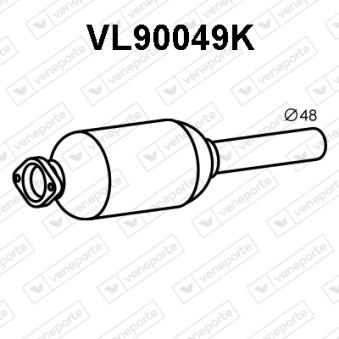 Catalyseur VENEPORTE OEM 8602963
