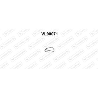 Tuyau d'échappement VENEPORTE [VL90071]