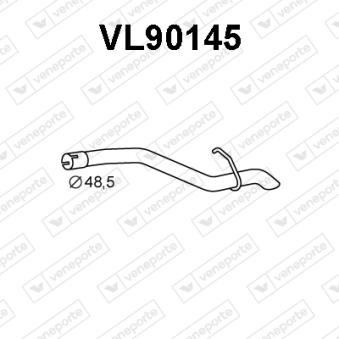 Tuyau d'échappement VENEPORTE [VL90145]