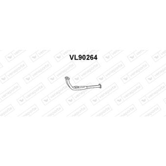 Tuyau d'échappement VENEPORTE OEM 9135304