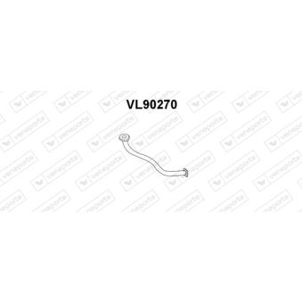Tuyau d'échappement VENEPORTE [VL90270]