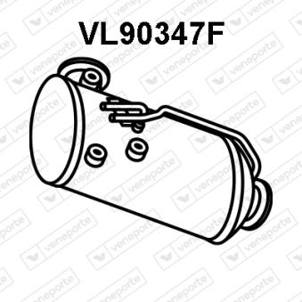 Filtre à particules / à suie, échappement VENEPORTE VL90347F