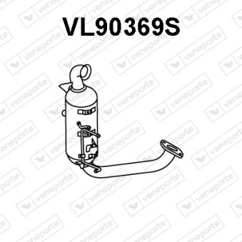 Filtre à particules / à suie, échappement VENEPORTE OEM 36002208