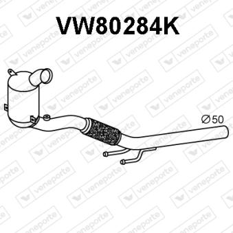 Catalyseur VENEPORTE VW80284K