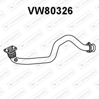 Tuyau d'échappement VENEPORTE [VW80326]