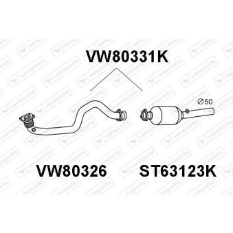 Catalyseur VENEPORTE [VW80331K]