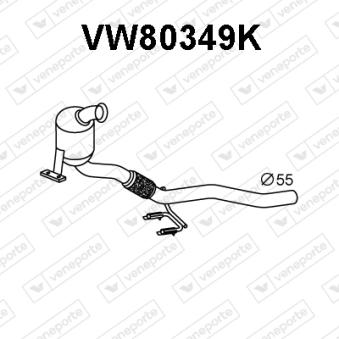 Catalyseur VENEPORTE VW80349K