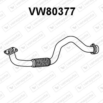 Tuyau d'échappement VENEPORTE VW80377