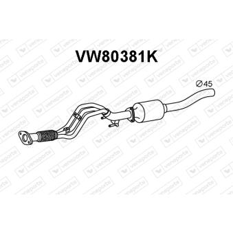 Catalyseur VENEPORTE [VW80381K]