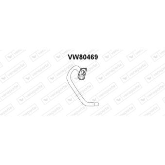 Tuyau d'échappement VENEPORTE [VW80469]
