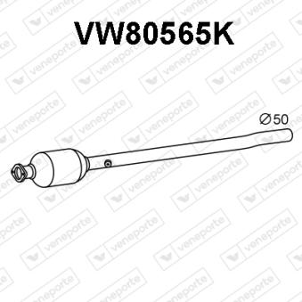 Catalyseur VENEPORTE VW80565K