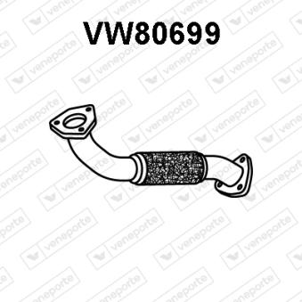 Tuyau d'échappement VENEPORTE [VW80699]