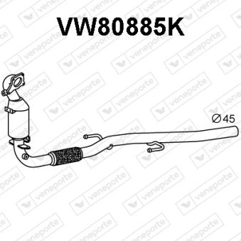 Catalyseur VENEPORTE OEM 6R0254502GX