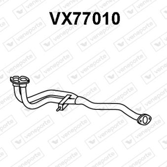 Tuyau d'échappement VENEPORTE VX77010