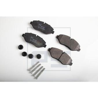 Jeu de 4 plaquettes de frein avant PE Automotive OEM 5801268964 Jeu de 4 plaquettes de frein avant PE Automotive OEM 5801268964