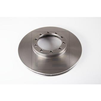 Jeu de 2 disques de frein avant PE Automotive OEM 5010216433