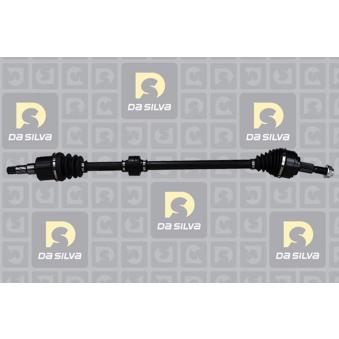 Arbre de transmission avant droit DA SILVA 6228T
