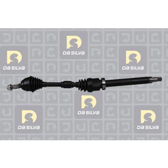 Arbre de transmission avant droit DA SILVA 6438T