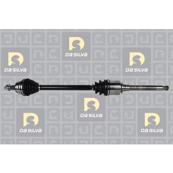Arbre de transmission avant droit DA SILVA OEM A1663301701