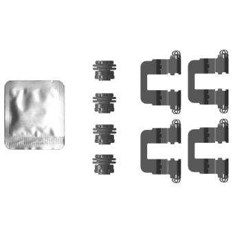 Kit d'accessoires, plaquette de frein à disque MINTEX [MBA0106]