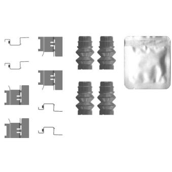 Kit d'accessoires, plaquette de frein à disque MINTEX [MBA0120]
