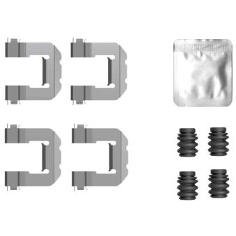 Kit d'accessoires, plaquette de frein à disque MINTEX MBA0127