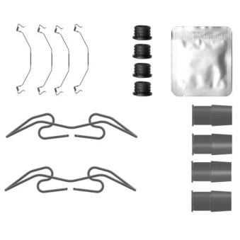 Kit d'accessoires, étrier de frein MINTEX MBA0133