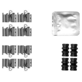 Kit d'accessoires, plaquette de frein à disque MINTEX MBA0168