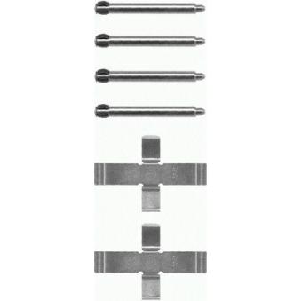 Kit d'accessoires, plaquette de frein à disque MINTEX MBA1046