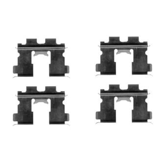 Kit d'accessoires, plaquette de frein à disque MINTEX MBA1163