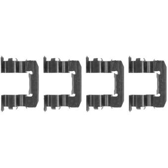 Kit d'accessoires, plaquette de frein à disque MINTEX MBA1184